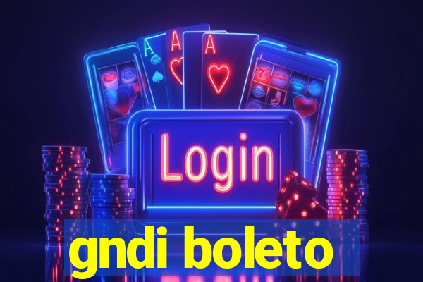 gndi boleto